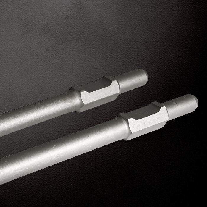 30mm 40mm 410mm Hex Flat Point Chisels，for the breaking work on brick wall and high hardness concrete